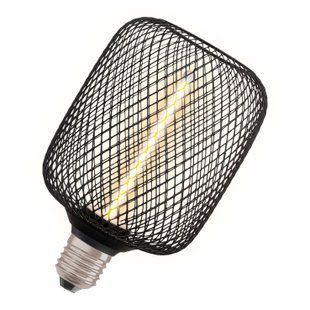 DECOR LED STRAW FILAMENT SQUARE 100 BLACK DIM 3,5W 818 E27 Декоративна світлодіодна лампа димована Osram (4058075840263) 4058075840263 фото