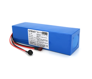 Аккумуляторная батарея литиевая QiSuo 48V 12A с элементами Li-ion 18650, DC: 5.5x2.1мама + разъем T-2HQмама (QS-4812) QS-4812 фото