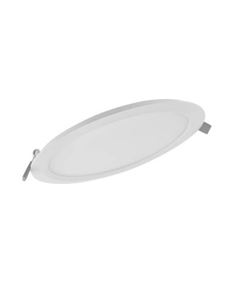 DL SLIM DN 210 18 W 3000 K WT Ledvance (4058075079090) Плоский світлодіодний світильник Downlight з вбудованим драйвером, круглої форми 4058075079090 фото