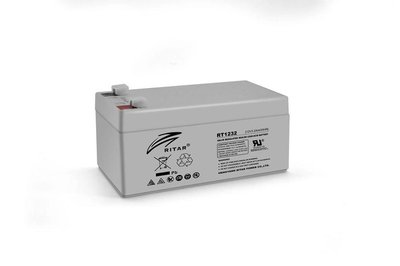 Акумуляторна батарея AGM RITAR RT1232, Gray Case, 12V 3.2Ah (133 х 67х 59 (63) мм) Q10 RT1232 фото