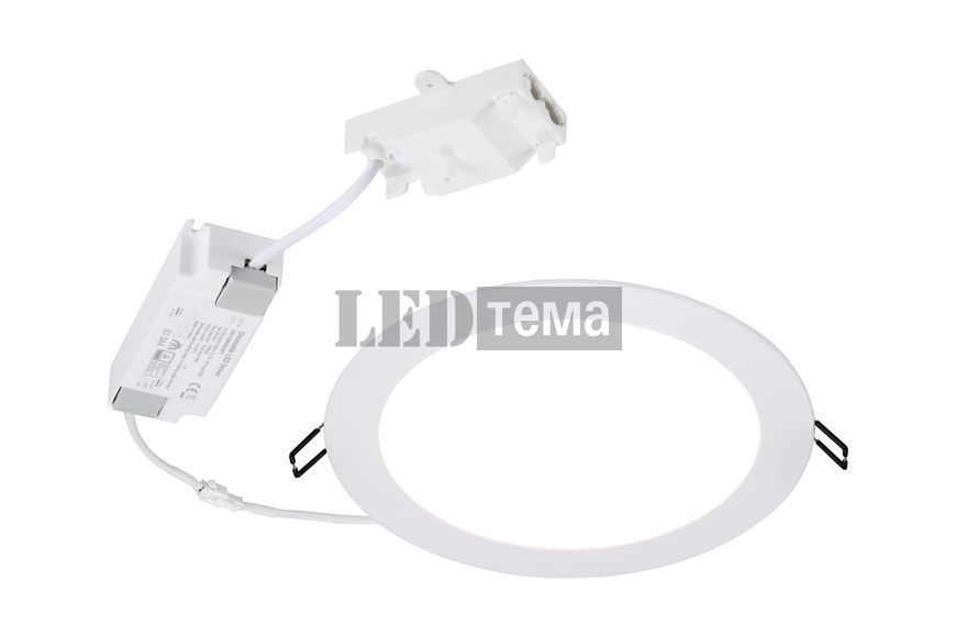 START Downlight Flat 205 IP44 1750LM 840 DIM 17W Світильник круглий врізний димований Sylvania (0054123) 0054123 фото