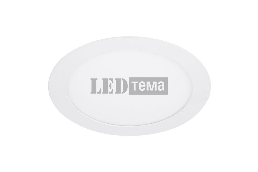 START Downlight Flat 205 IP44 1750LM 840 DIM 17W Світильник круглий врізний димований Sylvania (0054123) 0054123 фото