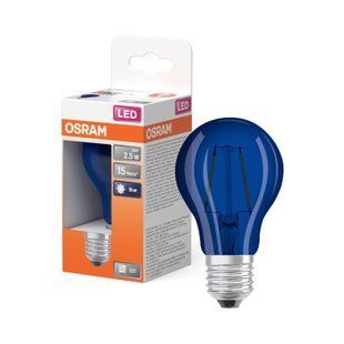 LED Star Classic A15 Decor 2,5W 190 Blue E27 Декоративная светодиодная лампа Osram (4058075434004) 4058075434004 фото
