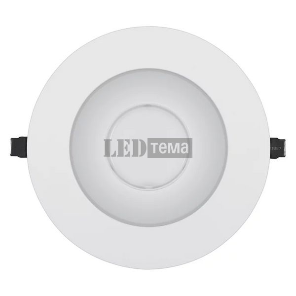 DL UGR19 PFM DN155 14 W 830 WT IP54 Ledvance (4058075459137) Светодиодный светильник Downlight, который подходит для рабочих мест с экраном компьютера 4058075459137 фото
