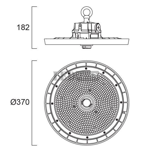 Granit&nbsp;IP65 D4i 40300LM 840 MB Z18​ 218W Светильник для высоких потолков управляемый Sylvania (0039148​) 0039148​ фото