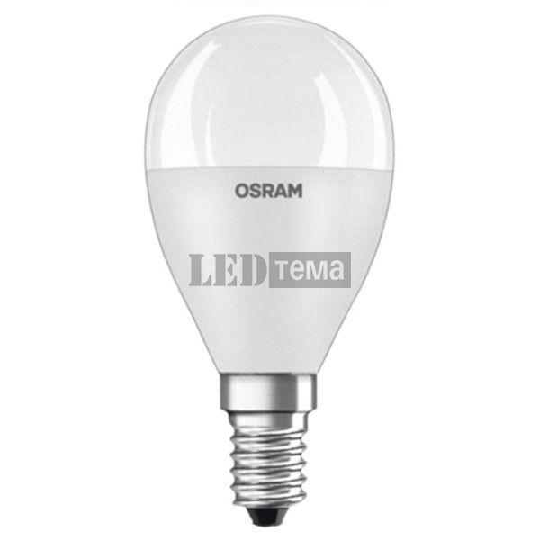 LED VALUE CL P60 6,5W/830 230V FR E14 10X1 OSRAM Светодиодная лампа (4058075623927) 4058075623927 фото