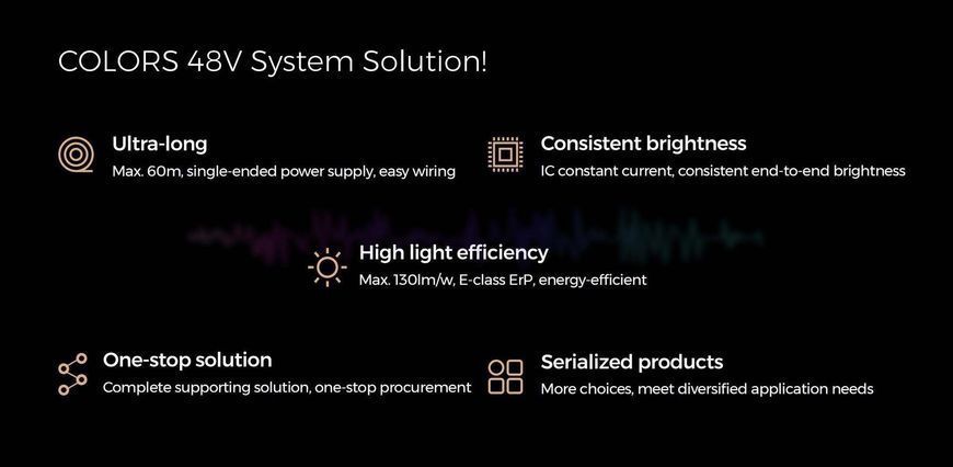 LED лента D880-48V-10mm-IP67-WW 3000K 5,8W 550Lm COLORS (D880-48V-10mm-IP67-WW_20) D880-48V-10mm-IP67-WW_20 фото