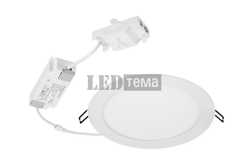 START Downlight Flat 205 IP44 2250LM 840 DIM 24W Светильник круглый врезной диммируемый Sylvania (0054125) 0054125 фото