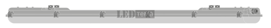 DP HOUSING 1200 E 2XLAMP IP65 Корпус светильника под лампы 2&times;G13 LEDVANCE (4099854463839) 4099854463839 фото