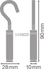 TRUSYS FLEX CHAIN KIT Комплект підвісу LEDVANCE (4058075781818) 4058075781818 фото