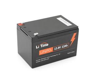 Акумуляторна батарея Li-TIME LiFePO4 12.8V 12Ач 154Wh,(12/12A) F2, 1519895mm (Li-Time-LiFePO4-12.8-12) Li-Time-LiFePO4-12.8-12 фото