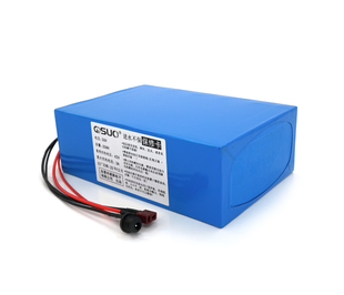 Аккумуляторная батарея литиевая QiSuo 36V 20A с элементами Li-ion 18650, DC: 5.5x2.1мама + разъем T-2HQмама (QS-3620) QS-3620 фото