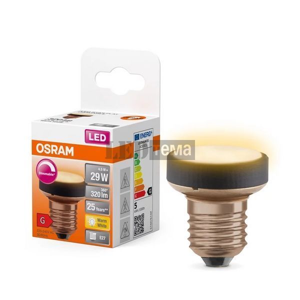 LED FLAT 29 DIM 4,5W/827 230V FR E27 6X1 OSRAM Светодиодная лампа декоративная диммируемая (4099854356926) 4099854356926 фото