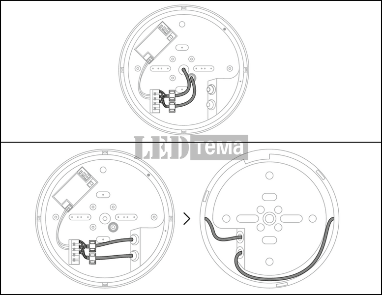 SF FLAT RD SN 330 P ML 83040 12-19W 3000/4000К Накладний світильник MW CCT перем. потуж. IP54 LEDVANCE (4099854292699) 4099854292699 фото