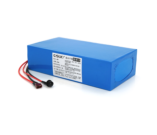 Аккумуляторная батарея литиевая QiSuo 48V 20A с элементами Li-ion 18650, DC: 5.5x2.1мама + разъем T-2HQмама (QS-4820) QS-4820 фото