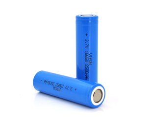 Акумулятор 18650 Li-Ion Vipow ICR18650 FlatTop, 2500mAh, 3.7V, Blue (ICR18650-2500mAhFT) ICR18650-2500mAhFT фото