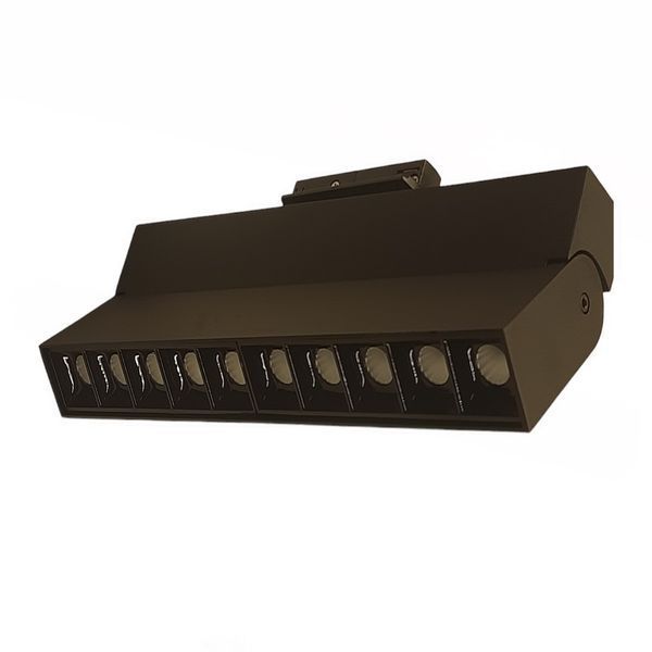 AccentFlow-Book220v 20Вт 15&deg; 4000К black CRI90 трековий світильник однофазний чорний (AFBK220v-BK2015490) AFBK220v-BK2015490 фото