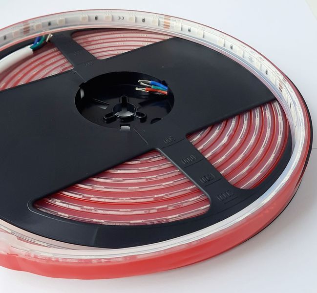 LED стрічка 60-5050-24V-IP67 12.5W RGB 5м COLORS (D560RGB-24V-10mm-IP67) D560RGB-24V-10mm-IP67 фото