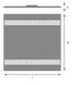 PANEL LOUVER 600 V 840 U16 BK 27,5W 4000К Світильник панель IP20 LEDVANCE (4099854149658) 4099854149658 фото 2