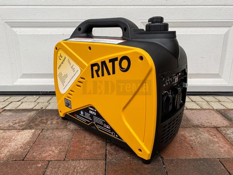 RATO R2000iS Італія Генератор інверторний (1,8 кВт.)  Бензиновий, однофазний, Ручний стартер. R2000iS-G09 фото