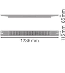 LB FLEX 1200 P 840 VW 42W 4000К светильник для высоких потолков IP23 LEDVANCE (4058075676084) 4058075676084 фото