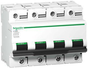 Автоматичний вимикач C120H 4P 125A D Schneider Electric (A9N18525) A9N18525 фото