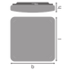 SF SQUARE 330 SEN V 830 IP44 24W 3000К Накладной светильник с датчиком LEDVANCE (4099854041990) 4099854041990 фото 7