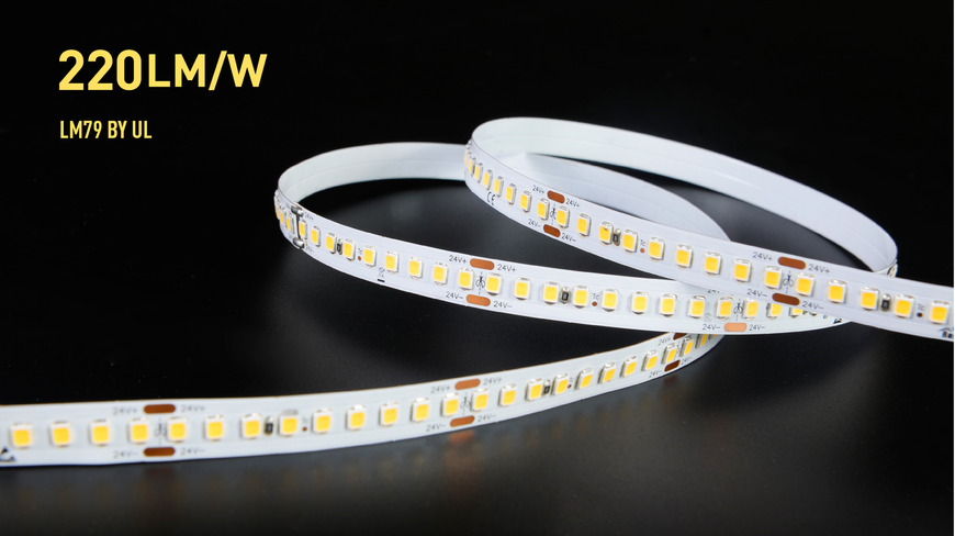 LED лента 64-2835-24V-IP20 4.3W 650Lm 3000K 5м COLORS (D864-24V-8mm-WW) D864-24V-8mm-WW фото