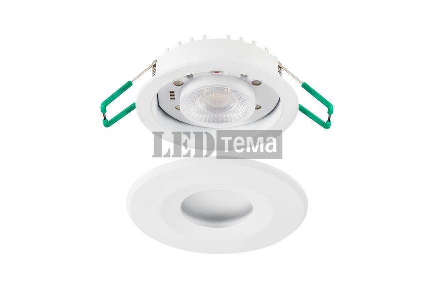 START Spot IP65 670-1050LM 3CCT WHITE 10W Светильник точечный с переключателем мощности и температуры цвета Sylvania (0005244) 0005244 фото