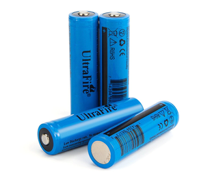 Акумулятор Li-ion UltraFire 18650 2000mAh 3.7V, Blue, 2 шт в упаковці, ціна за 1 шт (n/n13909) n/n13909 фото
