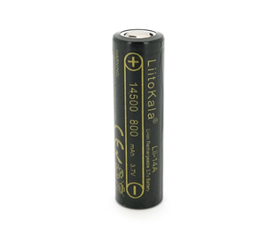 Акумулятор 14500 LiitoKala Lii-14A, 800mAh, 3.7V, Black Q100/500 (LiitoKala Lii-14A) LiitoKala Lii-14A фото