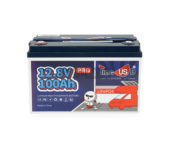 Акумуляторна батарея LiFePO4 Timeusb 12.8V 100Ah Pro, 1280Wh, BMS 100A, 260168210мм (Timeusb-12.8V100Ah-Pro) Timeusb-12.8V100Ah-Pro фото