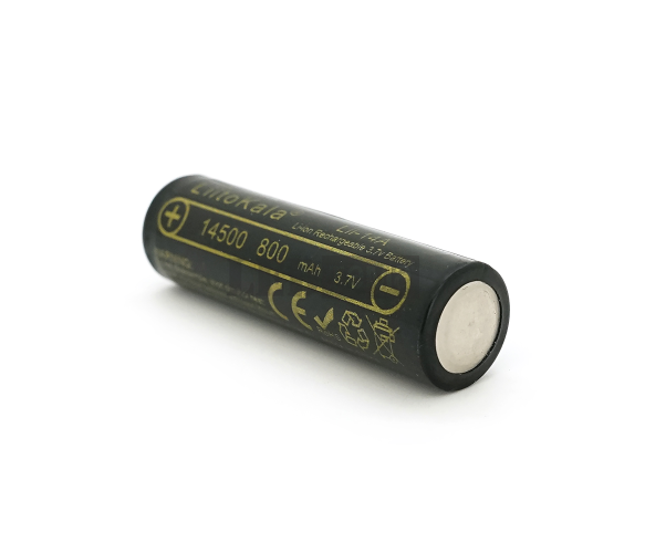 Акумулятор 14500 LiitoKala Lii-14A, 800mAh, 3.7V, Black Q100/500 (LiitoKala Lii-14A) LiitoKala Lii-14A фото