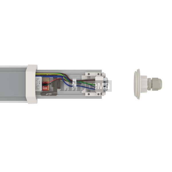 DP FLEX TH 1200 P ML 830 IP66 19-26-31-34W 3000К Пылевлагозащищённый светильник перекл. мощ. LEDVANCE (4099854440588) 4099854440588 фото