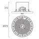 Granit IP65 0-10V 22100-37200LM 840&nbsp;Aisle&nbsp;Z18​ 218W Светильник для высоких потолков управляемый Sylvania (0039121​) 0039121​ фото 6
