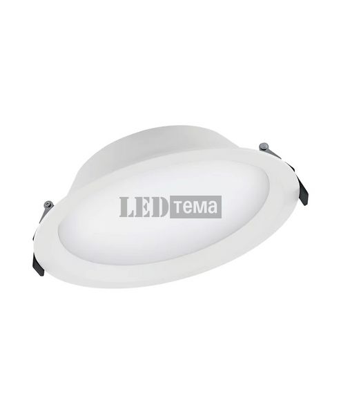 DL ALU DN 200 35 W 3000 K IP44/IP20 WT Ledvance (4058075091559) Светодиодный светильник Downlight с алюминиевым корпусом 4058075091559 фото