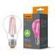 Filament A60FF E27 8W 14мкмоль/с 1200K AC198-242В 360&deg; светодиодная фитолампа VIDEX (VL-A60FF-08271) VL-A60FF-08271 фото 1