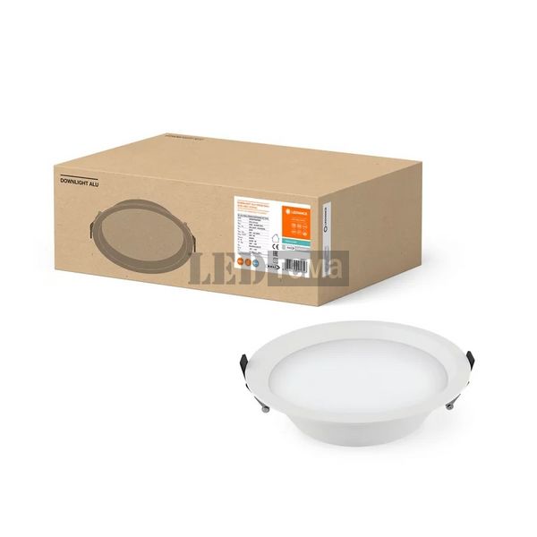 DL ALU DALI DN 200 25W 6500K IP44/IP20 WT Ledvance (4058075091658) Светодиодный светильник Downlight с алюминиевым корпусом и драйвером DALI 4058075091658 фото