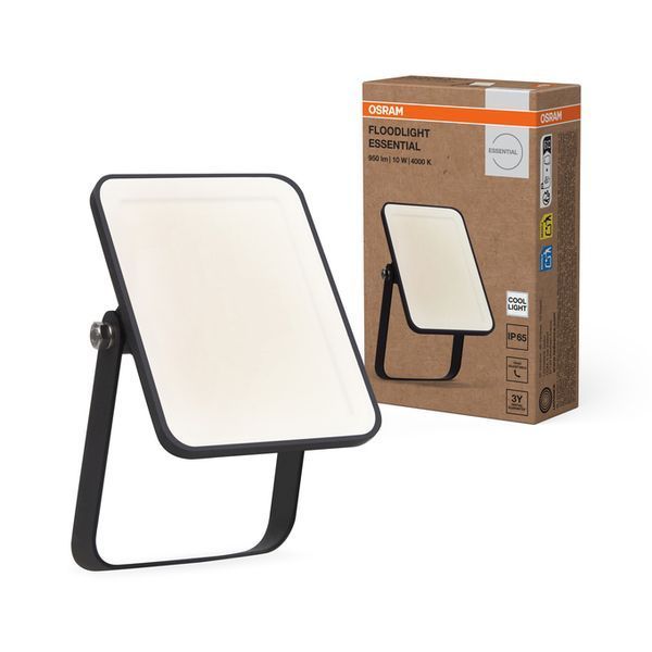 FL ESSENTIAL 10W 840 BK прожектор Osram (4099854429637) 4099854429637 фото