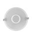 DL SLIM DN 210 18 W 6500 K WT Ledvance (4058075079137) Плоский світлодіодний світильник Downlight з вбудованим драйвером, круглої форми 4058075079137 фото 4