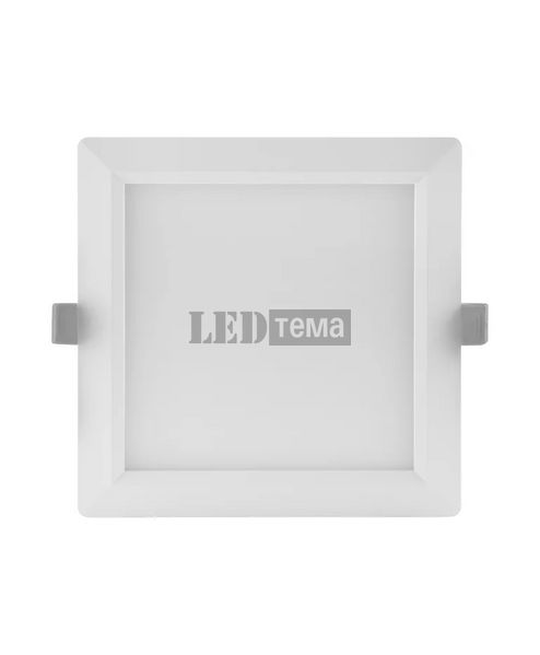 DL SLIM SQ 105 6 W 3000 K WT Ledvance (4058075079212) Плоский світлодіодний світильник Downlight з вбудованим драйвером, квадратної форми 4058075079212 фото