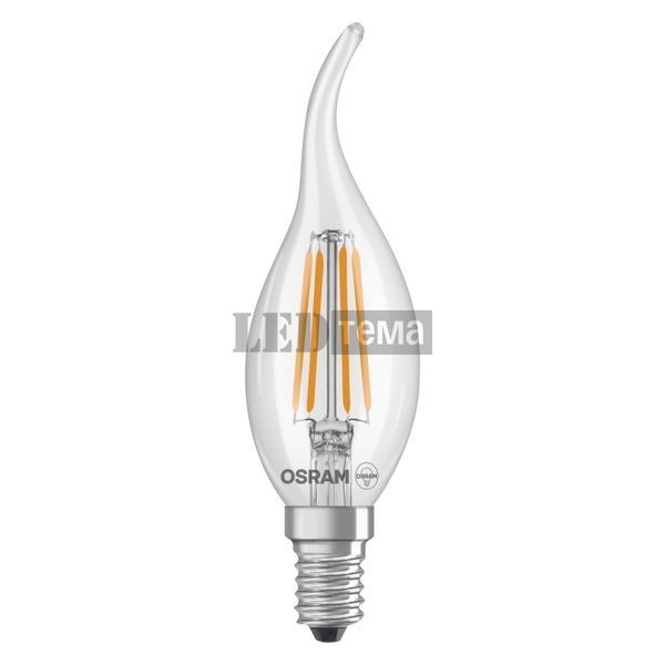 LED Star Classic BA40 Filament 3,4W 827 CL E14 Світлодіодна лампа Osram (4099854468810) 4099854468810 фото