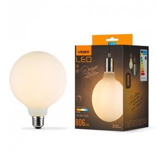 Filament G125 E27 7W 806лм 3000K AC220-240В 360&deg; светодиодная лампа филаментная VIDEX (VL-DG125MO) VL-DG125MO фото
