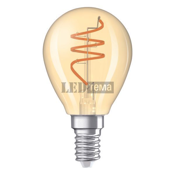1906 LED CL P40 4,9W/922 230V SPIRAL FIL GOLD E14 6X1 декоративна філаментна світлодіодна лампа OSRAM (4058075836563) 4058075836563 фото