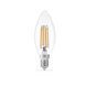 Filament C37 E14 4W 470лм 4100K AC220-240В 360&deg; светодиодная лампа филаментная TITANUM (TLFC3704144) TLFC3704144 фото 2