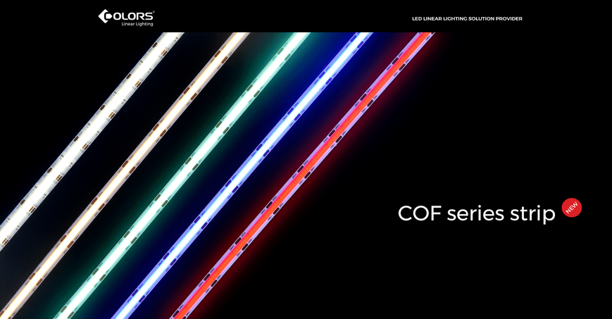 LED стрічка COB-24V-IP20 15W 1950Lm 4000K 5м COLORS (DF15-24V-8mm-NW) DF15-24V-8mm-NW фото