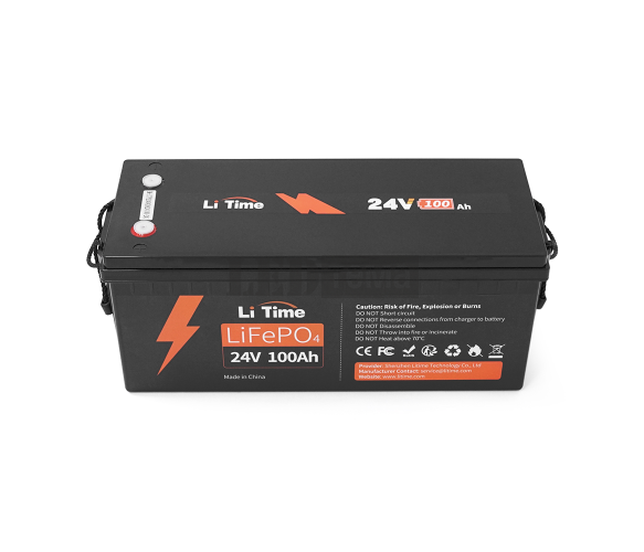 Акумуляторна батарея Li-TIME LiFePO4 25.6V 100Ач 2560Wh (100/100A) 532207215мм, 20.41кг (Li-Time LiFePO4 256V*100) Li-Time LiFePO4 256V*100 фото