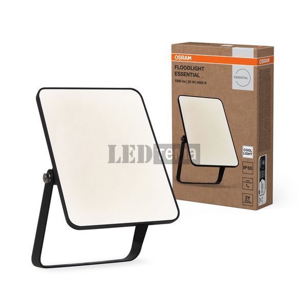 FL ESSENTIAL 20W 840 BK прожектор Osram (4099854429736) 4099854429736 фото