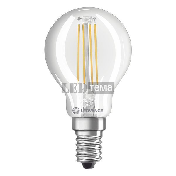 LED Classic P40 Filament DIM P 4,8W 827 CL E14 Світлодіодна лампа димована Ledvance (4099854067686) 4099854067686 фото