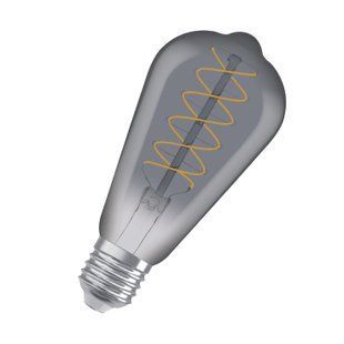 Vintage 1906 Edison 30 Filament DIM 7,8W 818 Smoke E27 Декоративна світлодіодна лампа Osram (4099854090981) 4099854090981 фото